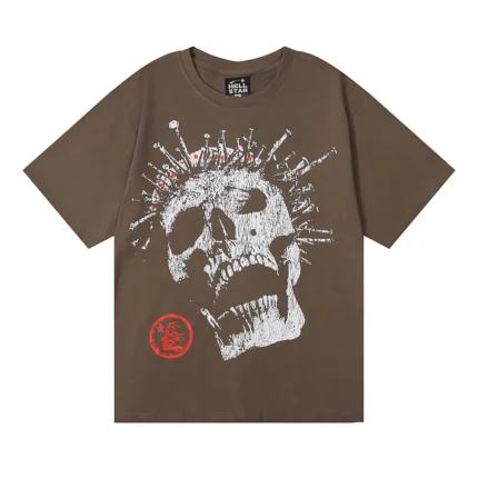 Black Hellstar Skull Shirt For Men & Women