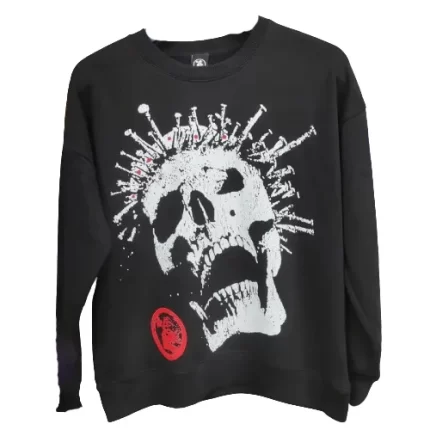Black Hellstar Skull Shirt For Men & Women