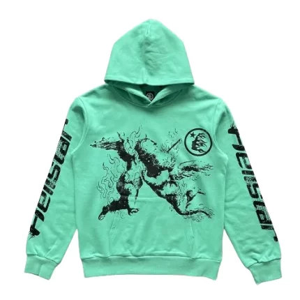 New Green Hellstar Hoodie Path to Paradise For Men & Women