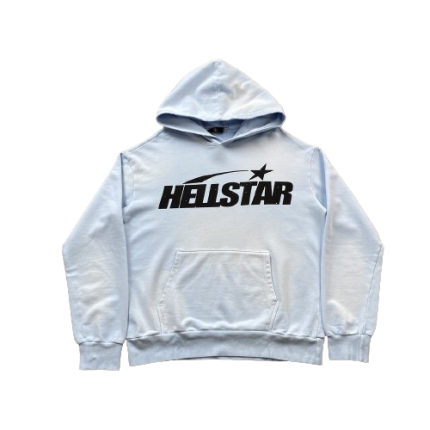 Hellstar Uniform Hoodie Light Blue