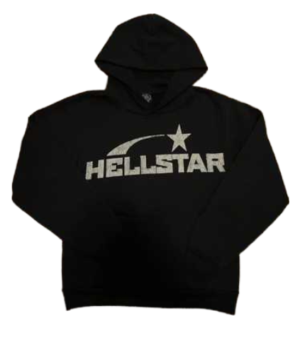 Black-Hellstar Vintage Washed Hoodie