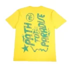 Hellstar Jesus Emblem Yellow T-Shirt