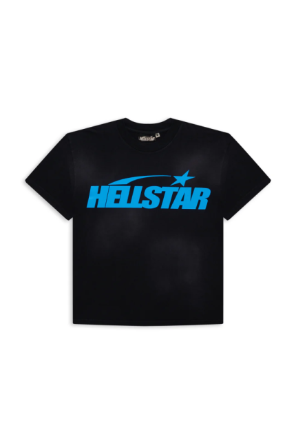 Hellstar Classic T-shirt (Black/Blue)