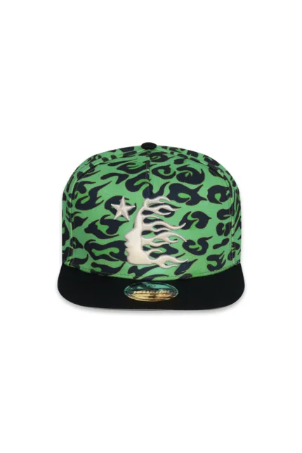 Buy Hellstar Snapback Cheetah Print Hat